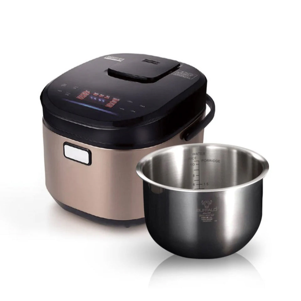 Buffalo enco 2.0 stainless steel rice cooker sale