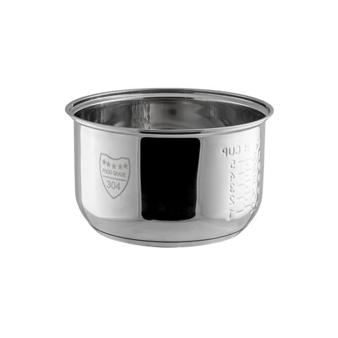 ACook by Buffalo BOILSTEAM Stainless Steel Inner Pot Mini Rice Cooker 2L