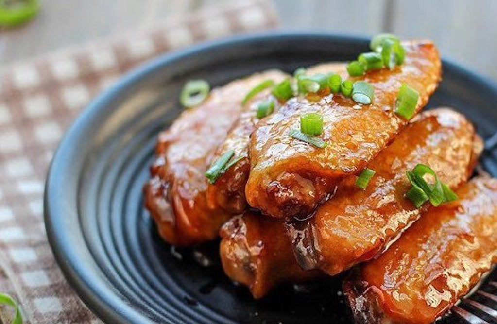 Braised Chicken Wings with Soy Bean Paste