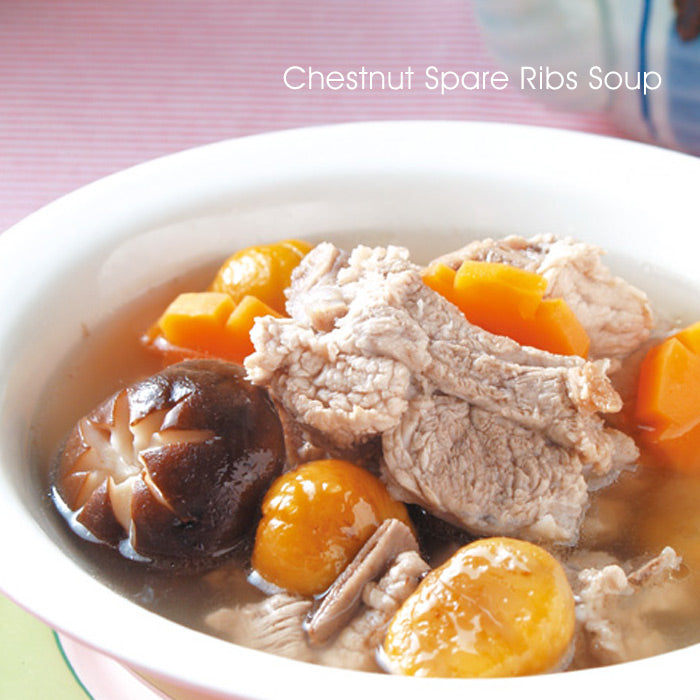 Chestnut Spare Ribs Soup