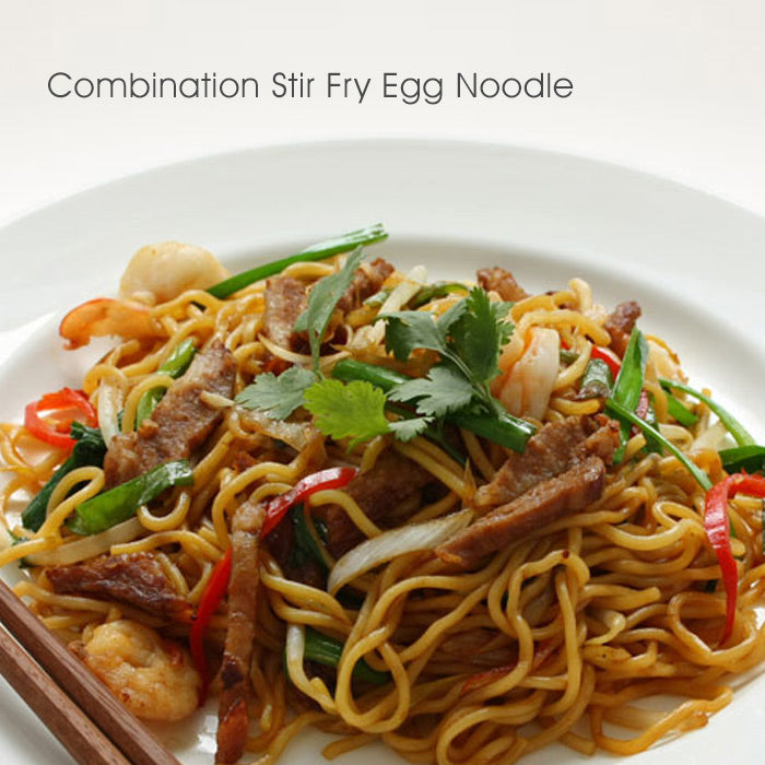 Combination Stir Fry Egg Noodle