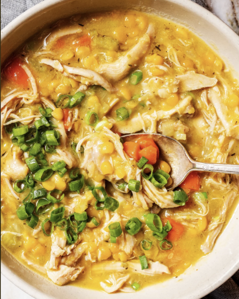 Buffalo Stainless Steel Rice Cooker Chicken and Lentil Stew