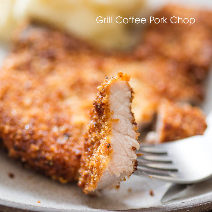 Grill Coffee Pork Chop