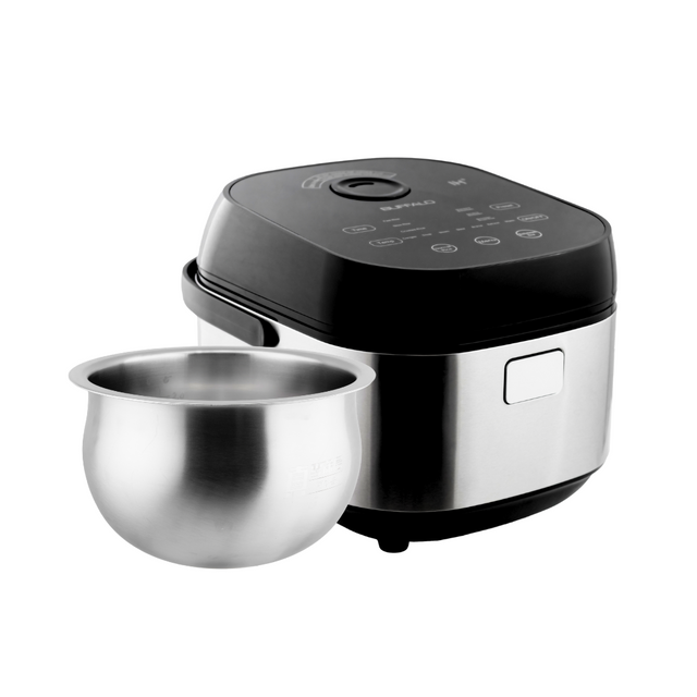 Buffelo Rice Cooker Buffalo IH Smart Stainless Steel Rice Cooker | Buffalo Cookware