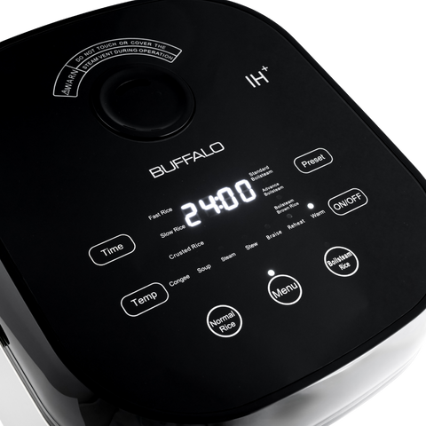 Buffalo NEW IH Stainless Steel Inner Pot Smart Rice Cooker with Boilsteam Function (10 cups) Pre-order