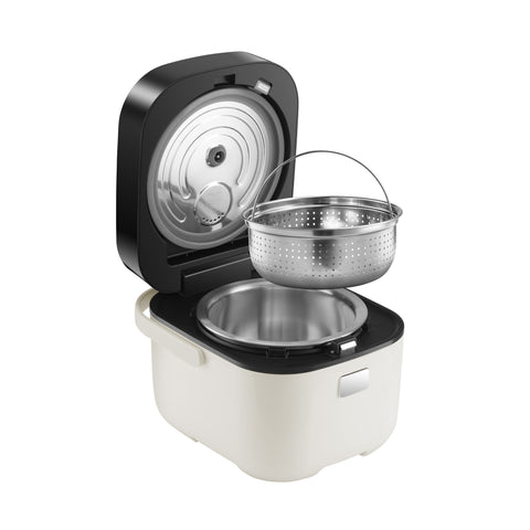 Buffalo NEW IH Stainless Steel Inner Pot Smart Rice Cooker with Boilsteam Function (5 cups)