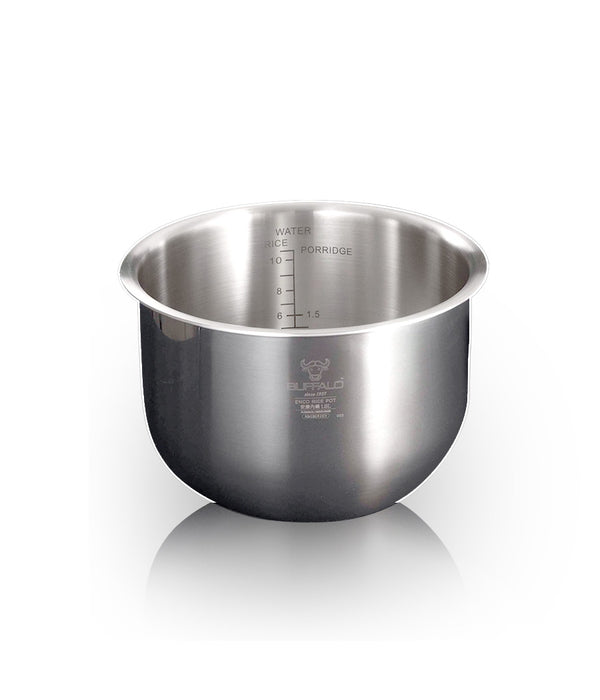 Buffalo IH Smart Cooker Stainless Steel Inner Pot (10 cups)