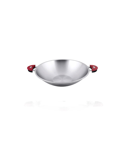 Buffalo Function Series 35cm Flat Bottom Wok