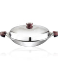 Buffalo Function Series 35cm Flat Bottom Wok