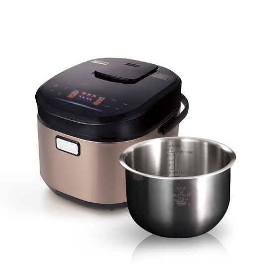 Buffalo IH Smart Stainless Steel Rice Cooker (10 cups)